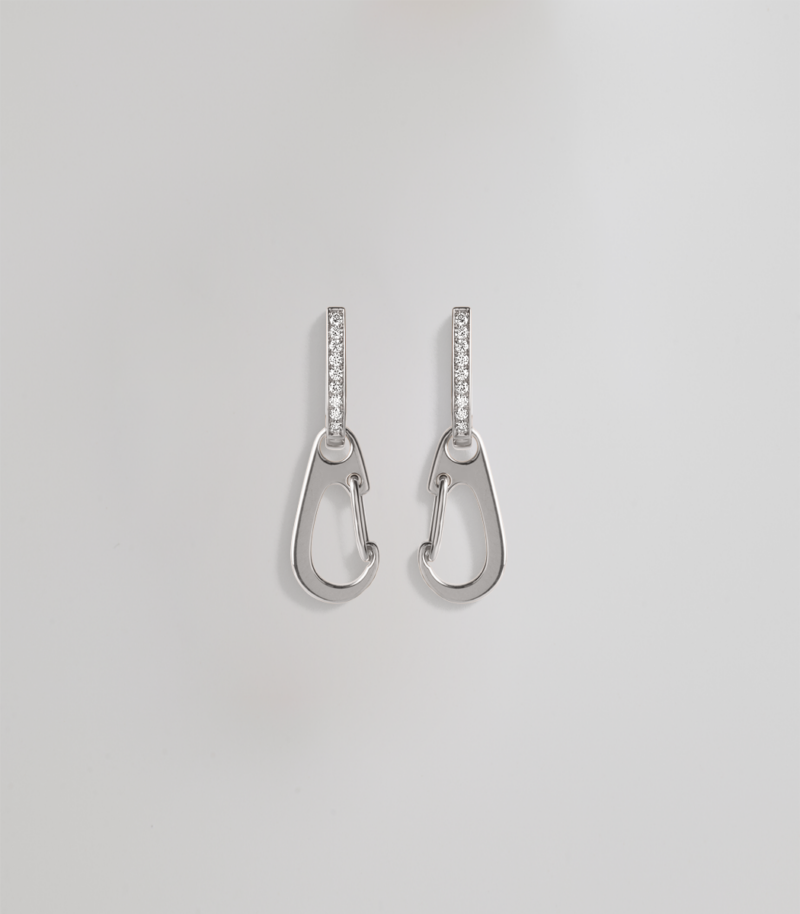 Carabiner earrings