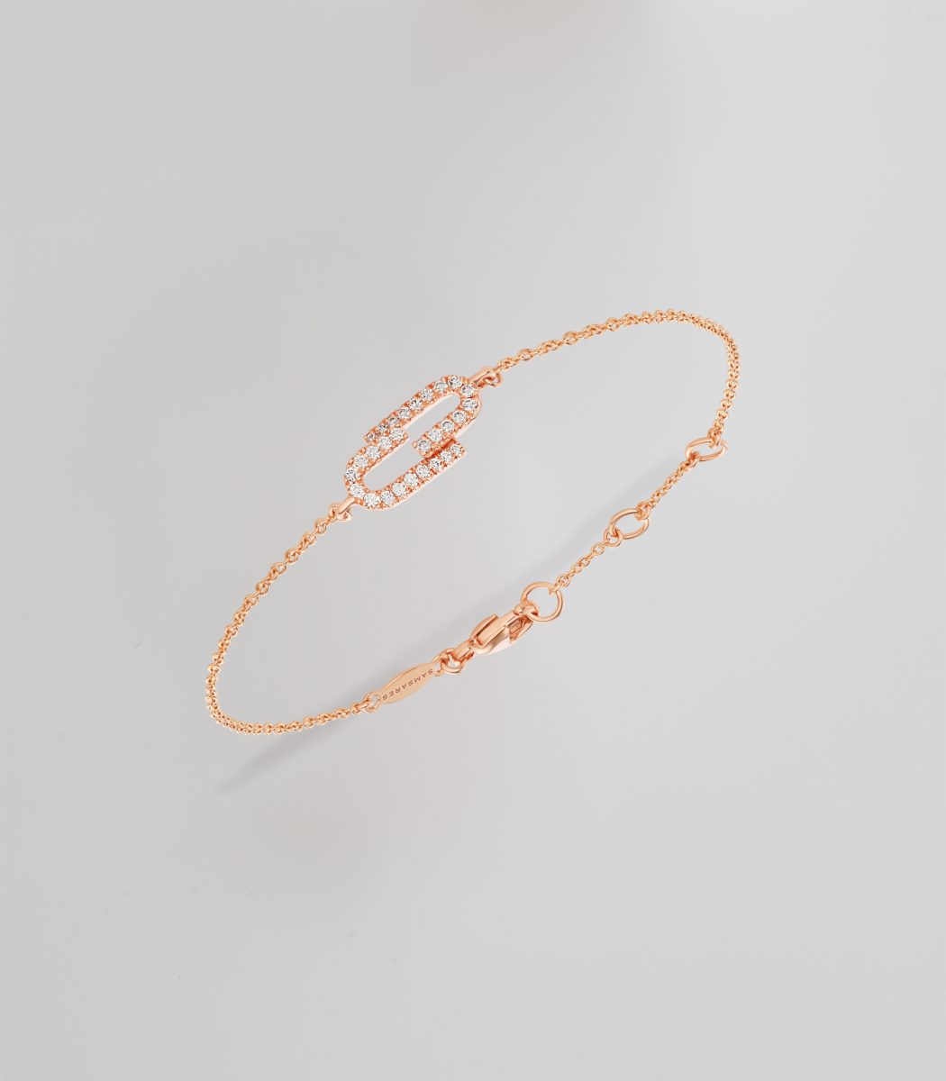 Mini Duo diamond bracelet