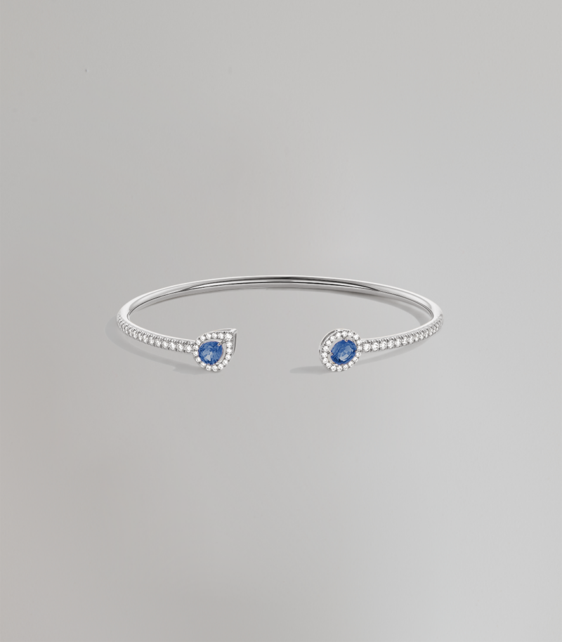 Bonbon flex bracelet diamond pavé